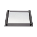 Oven outer Door - 140037378159 Front Glass White 595 5x471 [Electrolux Aeg]